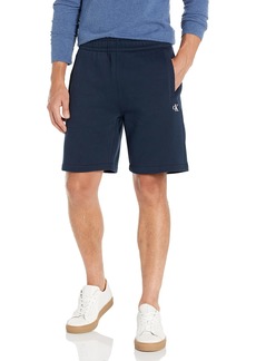 Calvin Klein Men's Monogram Logo Fleece Shorts