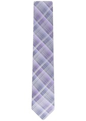 Calvin Klein Men's Ombre Plaid Tie - Purple