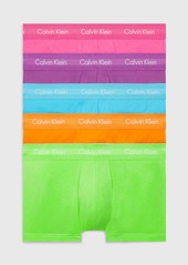 Calvin Klein Men's Pride Cotton Stretch 5-Pack Low Rise Trunk