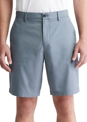 "Calvin Klein Men's Refined Slim Fit 9"" Shorts - Caspian Sea"
