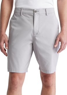 "Calvin Klein Men's Refined Slim Fit 9"" Shorts - Alloy"