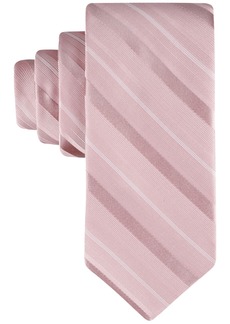 Calvin Klein Men's Serena Stripe Tie - Pink
