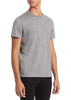 Calvin Klein Men's Short Sleeve Crew Neck Liquid Jersey T-Shirt with UV Protection  Grey Heather