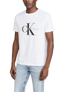 Calvin Klein Men's Short Sleeve Monogram Logo T-Shirt