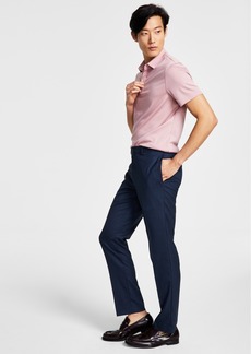 Calvin Klein Men's Slim-Fit Performance Dress Pants - Navy