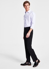 Calvin Klein Men's Slim-Fit Performance Dress Pants - Black