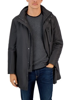 Calvin Klein Men's Slim-Fit Extreme Raincoat - Charcoal