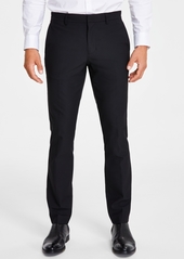 Calvin Klein Men's Slim-Fit Stretch Suit Pants - Sky Captain