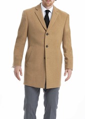 Calvin Klein Men's Slim Fit Wool Blend Overcoat Jacket  L