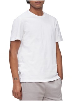 Calvin Klein Men's Smooth Cotton Solid Crewneck T-Shirt