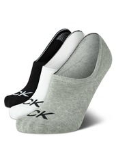 Calvin Klein Men’s Socks – No Show Sneaker Liner Socks (3 Pack)