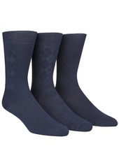 Calvin Klein Men's Socks, Rayon Dress Men's Socks 3 Pack