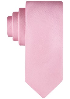 Calvin Klein Men's Solid Tie - Pink