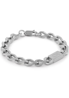 Calvin Klein Men's Stainless Steel Chain Link Bracelet - Silver