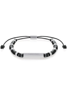 Calvin Klein Men's Stainless Steel Hematite Bracelet - Black