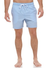 Calvin Klein Men's Standard UV Protected Quick Dry Solid Swim Trunk