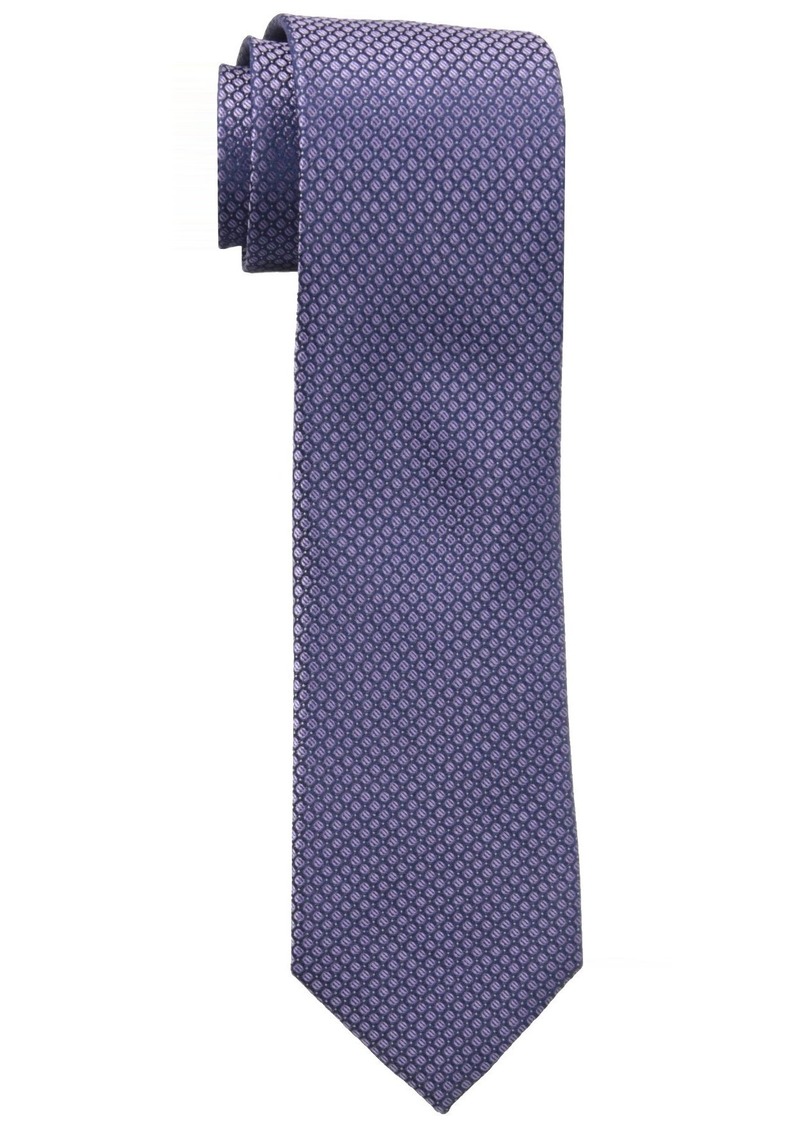 calvin klein micro solid slim tie