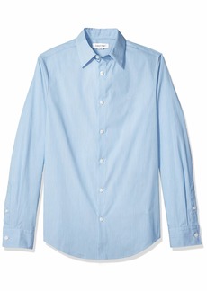 Calvin Klein Men's Stretch Cotton Button Up Shirt  2X-Large