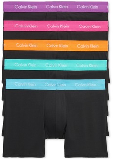 Calvin Klein Men's The Pride Edit 5-Pk. Boxer Briefs - Black Assorted