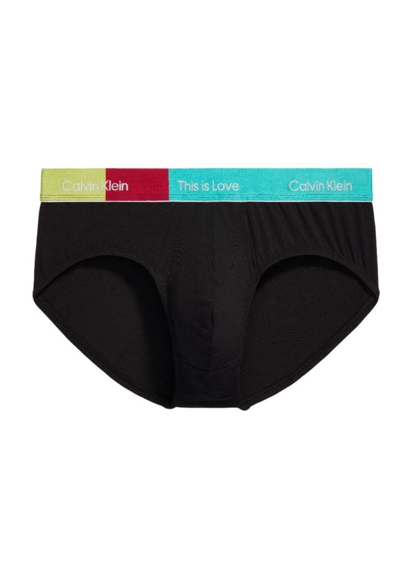 Calvin Klein Men's This is Love Pride Colorblock Cotton Underwear