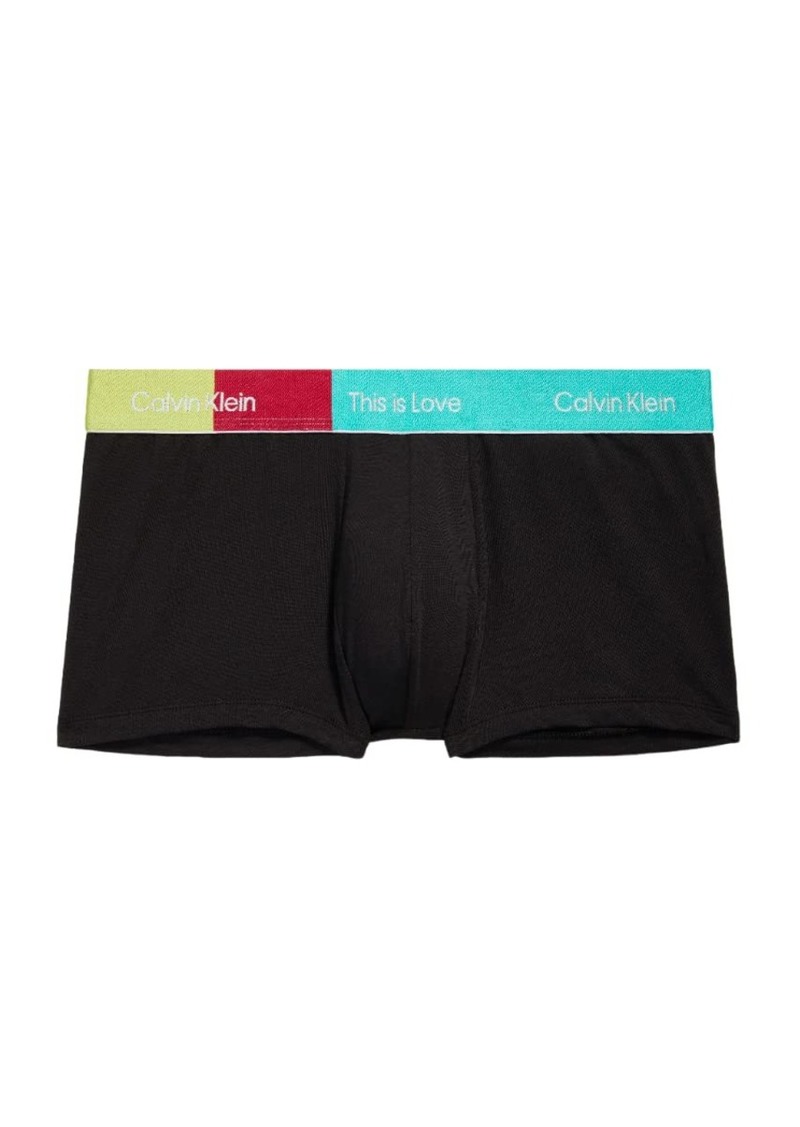 Calvin Klein Men's This is Love Pride Colorblock Cotton Underwear