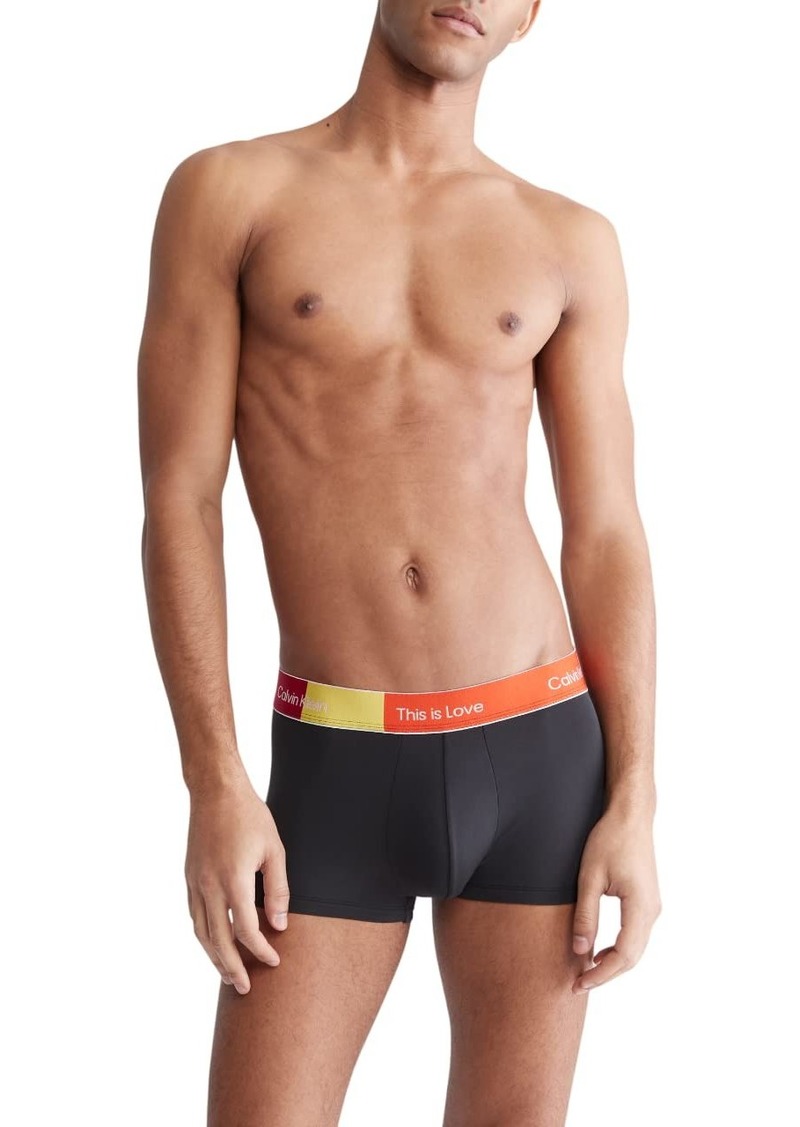 Calvin Klein Men's This is Love Pride Colorblock Micro Underwear