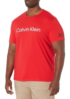 Calvin Klein Men's Travel Logo Crewneck T-Shirt