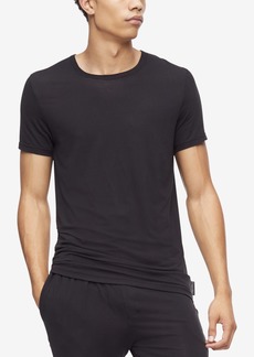 Calvin Klein Men's Ultra Soft Modern Modal Crewneck Lounge T-Shirt - Black