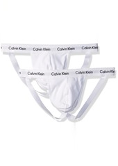 Calvin Klein Men's Underwear 2 Pack Cotton Stretch Jock Straps