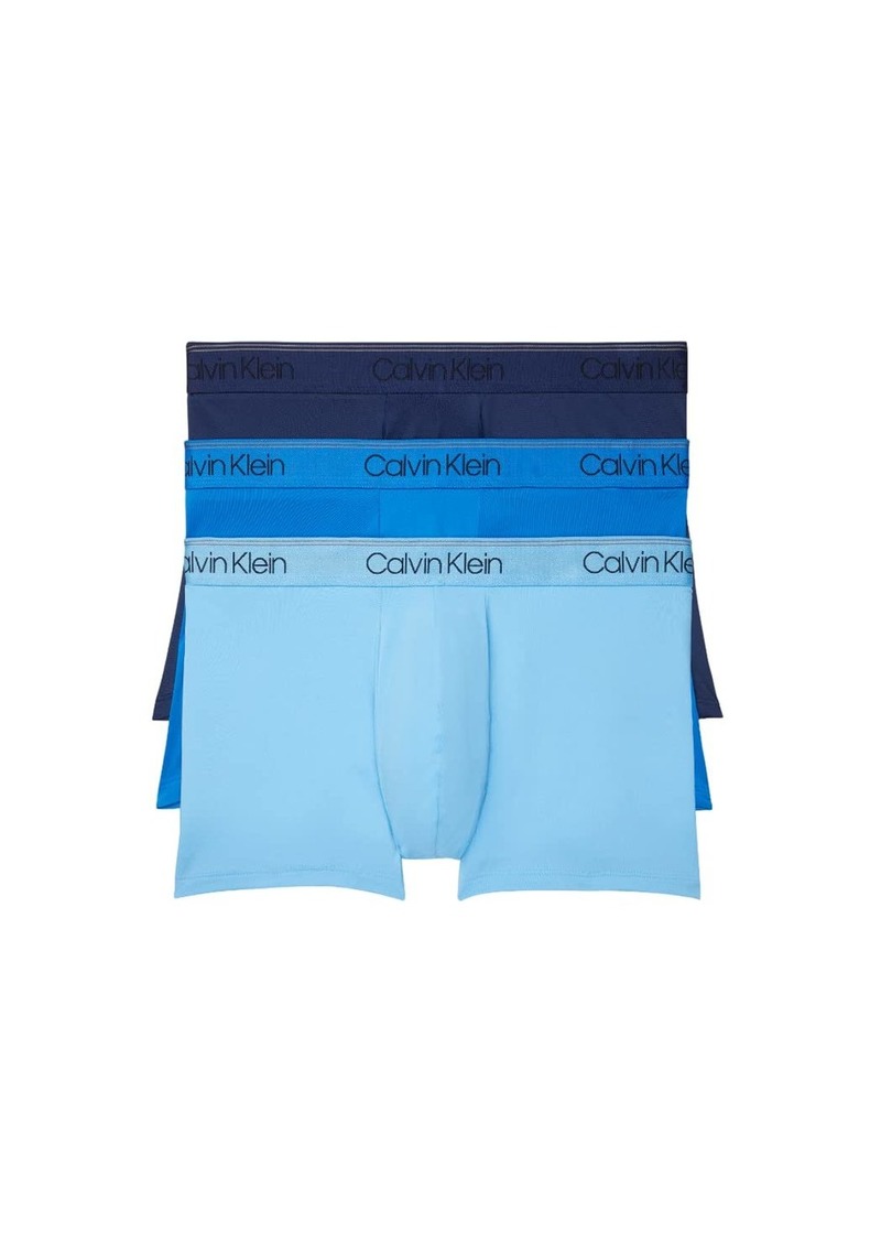 Calvin Klein Microfiber Stretch Multipack Low Rise Trunks