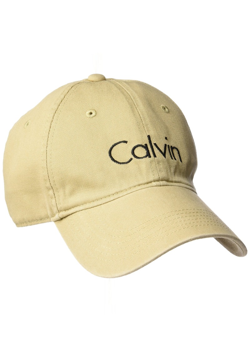 calvin klein men's baseball cap