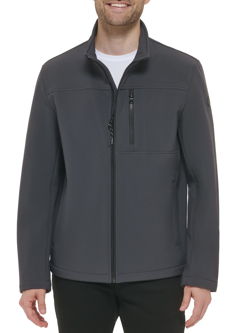 Calvin Klein Water Resistant Windbreaker Jackets for Men (Standard and Big and Tall)