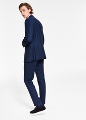 Calvin Klein Men's X-Fit Slim-Fit Stretch Suit Jackets - Blue Birdseye