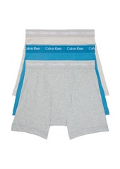 Calvin Klein Men's Cotton Classics 3-Pack Boxer Brief  L