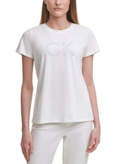 Calvin Klein Metallic Chain Logo T-Shirt