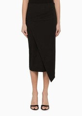 Calvin Klein midi wrap skirt
