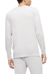 Calvin Klein Modal Blend Crewneck Pajama Sweatshirt