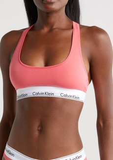 Calvin Klein Modern Cotton Collection Unlined Cotton Blend Bralette