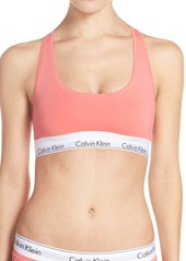 Calvin Klein Modern Cotton Collection Unlined Cotton Blend Bralette