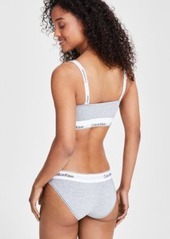 Calvin Klein Modern Cotton Lightly Lined Bandeau Bikini Underwear