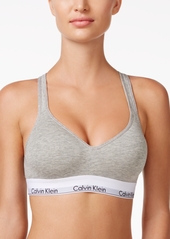 Calvin Klein Women's Modern Cotton Padded Bralette QF1654 - Black