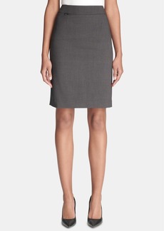 Calvin Klein Women's Pencil Skirt, Regular & Petite - Charcoal