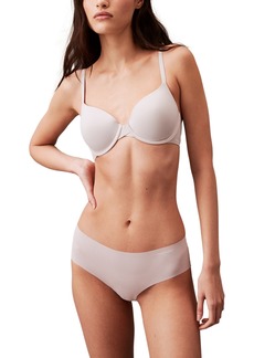Calvin Klein Perfectly Fit Full Coverage T-Shirt Bra F3837 - Cloud Grey