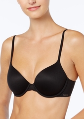 Calvin Klein Perfectly Fit Full Coverage T-Shirt Bra F3837 - Black