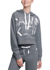 Calvin Klein Performance Logo-Graphic Fleece Hoodie