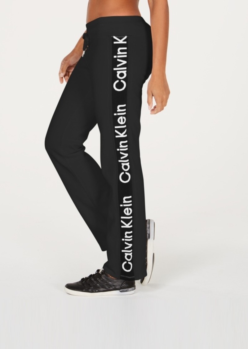 calvin klein performance piping joggers