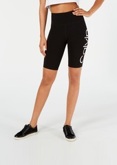 Calvin Klein Performance Logo High-Waist Bike Shorts