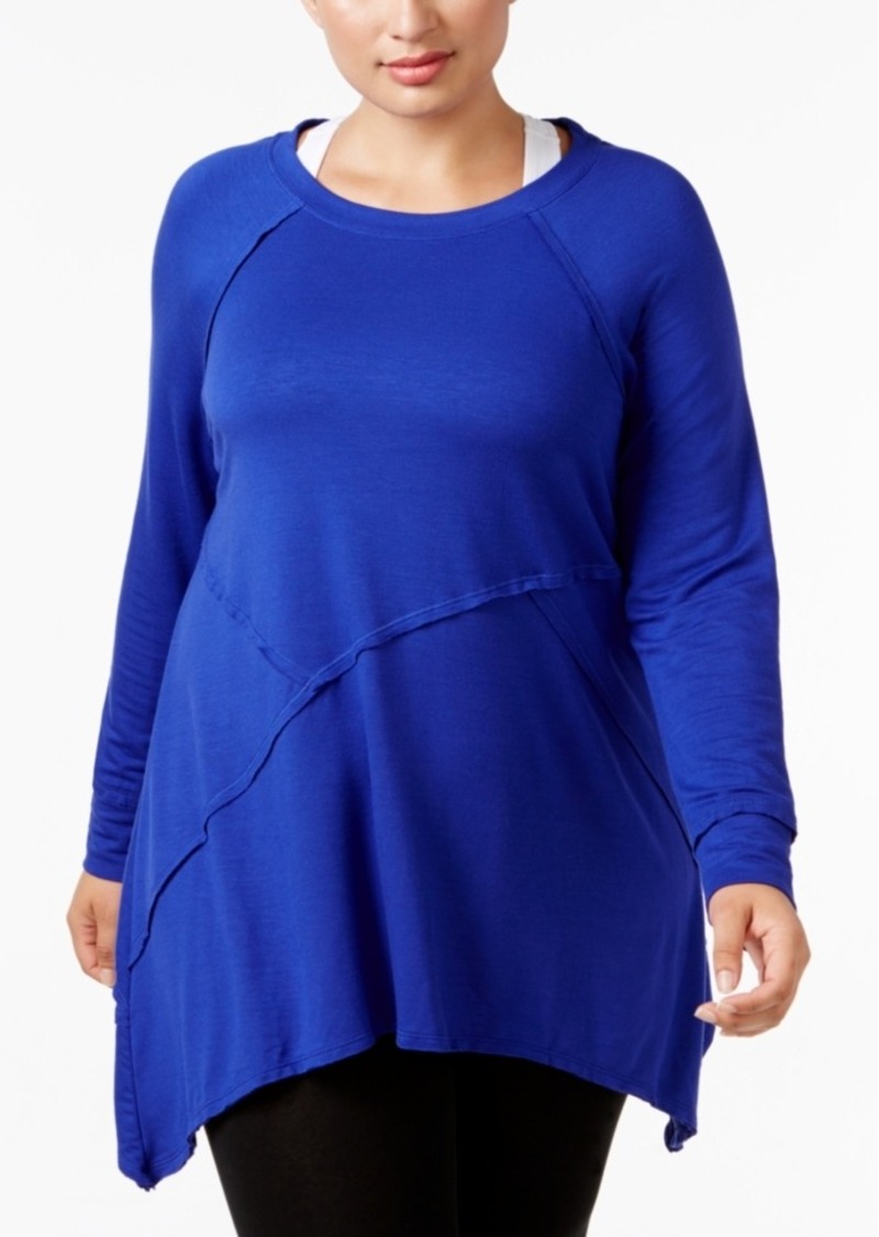 calvin klein performance tunic tops