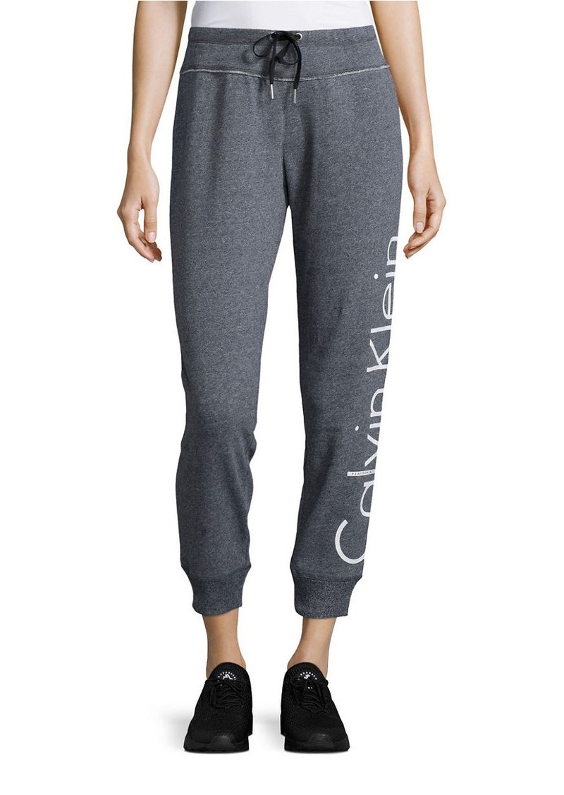 Calvin Klein CALVIN KLEIN PERFORMANCE Signature Drawstring Sweatpants ...