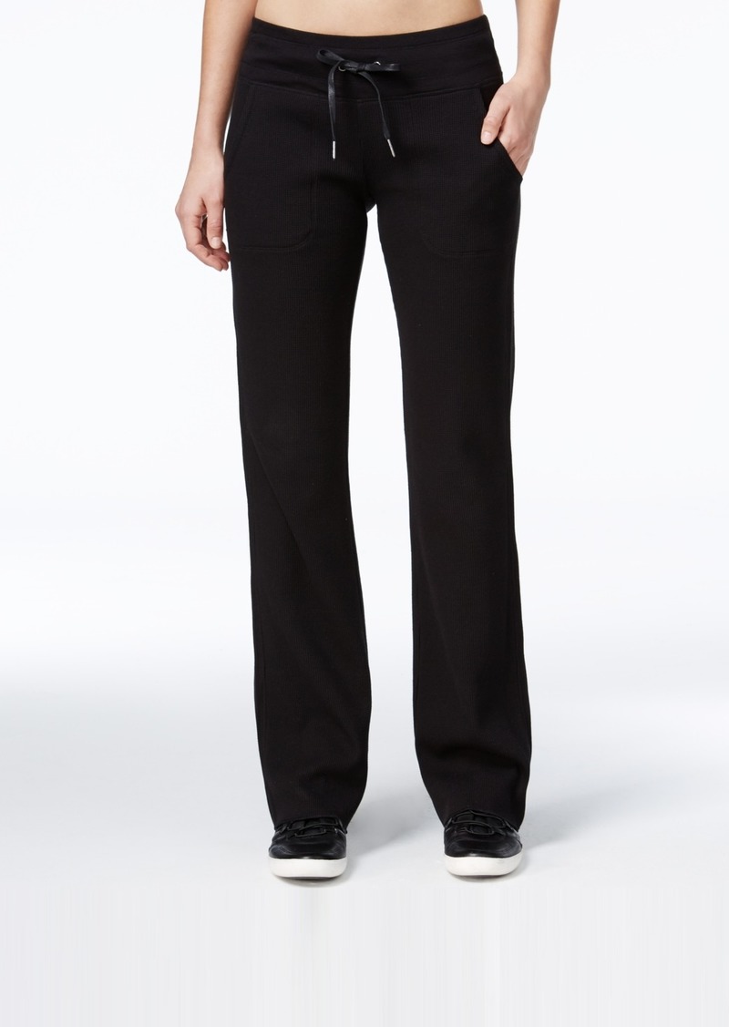 calvin klein performance wide leg pants